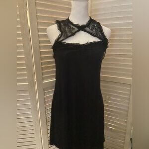 American Eagle danty Black Lace Top dress